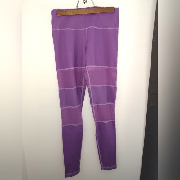 Flexi Lexi- Purple Peek-A-Boo Flexi Pants - Picture 2 of 4